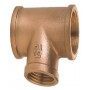 Té femelle  bronze - Guidi Vannes & Raccords plomberie  43250511