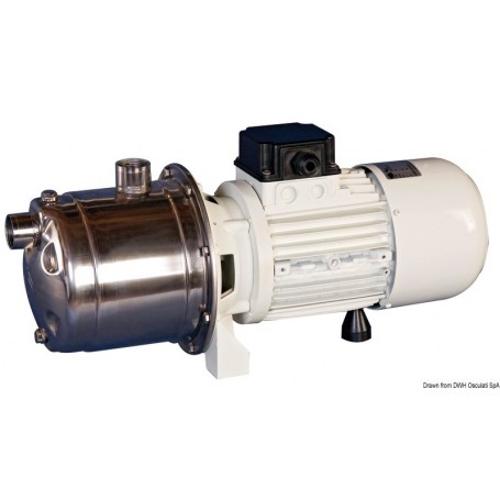 Electropompe auto-amorçable à hautes prestations - CEM elettromeccanica Pompe de lavage et tuyau 8033137096341 16.655.12