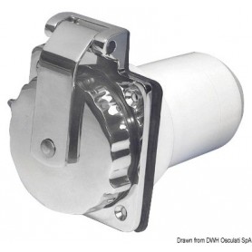 Série de prise + fiche imperméables 50 A - Osculati Prise 220 V et 12 V camping 8033137015595 14.325.00