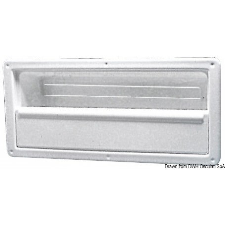 Poche latérale fourre-tout en ABS blanc - Osculati coffre et trappe 8033137047589 20.025.00