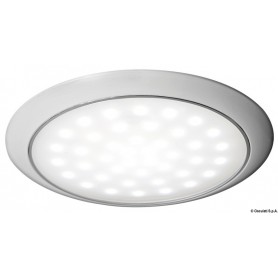 Éclairage LED ultraplat avec interrupteur tactile – 2 intensités – Osculati Version:Eclairage LED ultraplate bague blanche 12/24