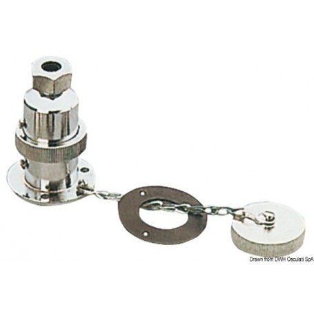 Prise étanche - Osculati Prise 220 V et 12 V camping 8033137009358 14.187.02