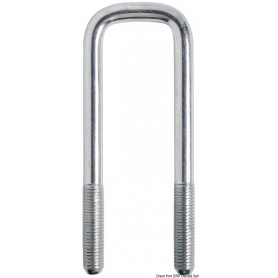 Etrier de fixation en U - Osculati accessoires remorque 8033137069703 02.040.84