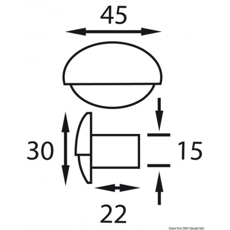 Lumière LED de courtoisie BATSYSTEM Steeplight - Batsystem Eclairage intérieur 8033137020759 13.887.03
