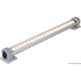 Barrette lumineuse LED BATSYSTEM U-Pro-System avec interrupteur incorporé - Batsystem Eclairage intérieur 8033137045653 13.839.0
