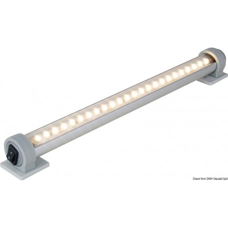 Barrette lumineuse LED BATSYSTEM U-Pro-System avec interrupteur incorporé - Batsystem Eclairage intérieur 8033137045653 13.839.0