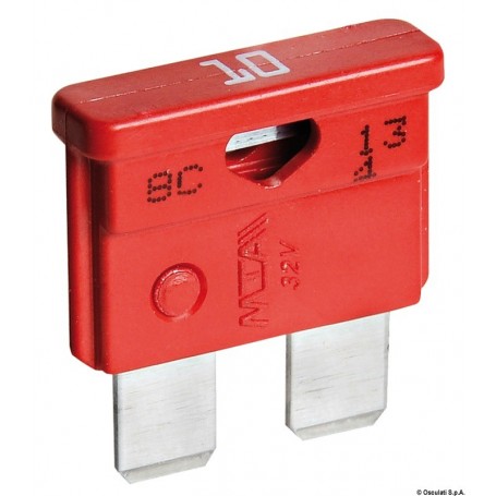 Fusibles à fiche standards - Osculati Fusibles & Porte fusible 8033137085536 14.004.10