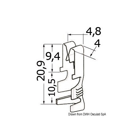 Connecteurs en laiton étamé - Osculati Fusibles & Porte fusible 8033137085956 14.118.01