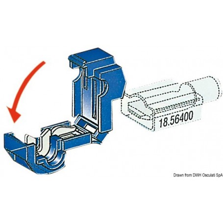 Cosses en « T » à perforation d'isolant - Osculati Cosses et Cables électriques 8033137085871 14.100.97