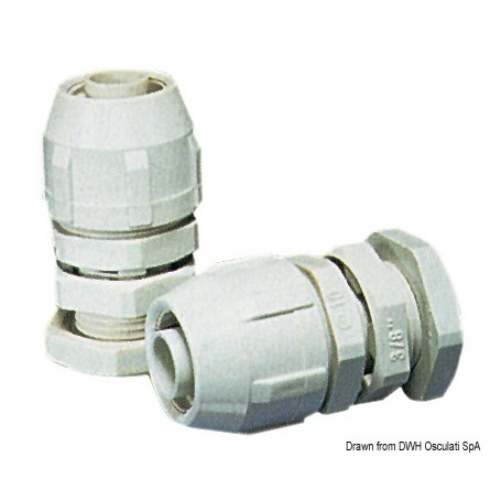 Lot Raccord connexion gaine de câbles Cavoflex et boîte de dérivation ou paroi - Osculati Cosses et Cables électriques 803313708