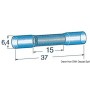 Gaine pré-isolée thermorétractable pour jonction étanche de 2 câbles - Osculati Cosses et Cables électriques 8033137086830 14.18