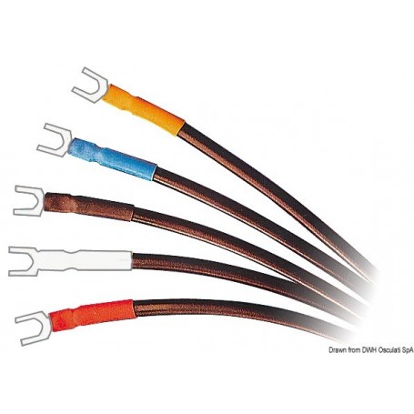 Gaine thermorétractable en polyoléfine - Osculati Cosses et Cables électriques 8033137017582 14.130.03