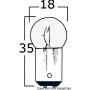 Ampoule bipolaire à baïonnette petit globe - Osculati ampoule-led-basse-consommation-12-24V 8033137088971 14.200.00