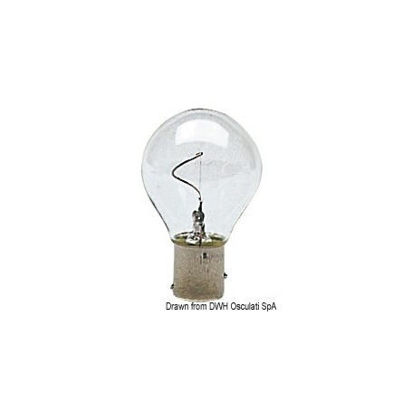 Ampoule à filament vertical, pôles désaxés - Osculati ampoule-led-basse-consommation-12-24V 8033137089671 14.220.00