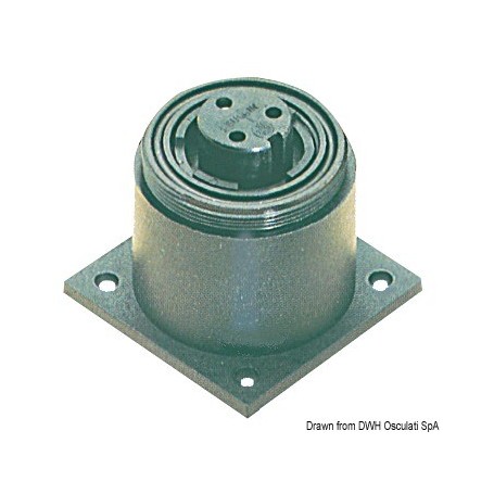 Prise extérieure, fiches femelle - Osculati Prise 220 V et 12 V camping 8033137028205 14.360.02