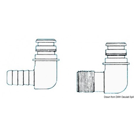 Raccords de rechange pour pompes FLOJET - Flojet Pompes à eau , groupe d'eau 705474900244 16.204.06