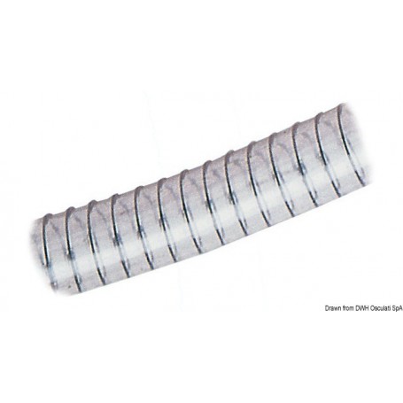 Tuyau spirale classique pour sanitaires, pompes, etc. - Osculati Réservoir d'eau douce 8033137104954 18.002.12