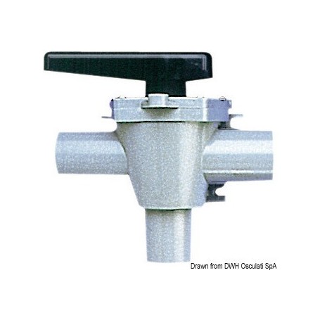 Vanne Henderson trois voies - Whale Vannes & Raccords plomberie 766478560605 17.713.00