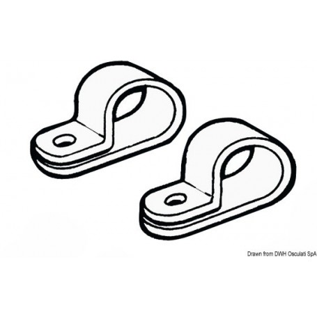 Colliers de fixation en nylon - Osculati Colliers de serrage 8033137106132 18.036.01