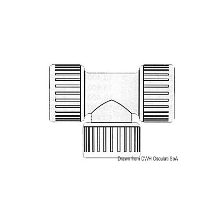Système Hydrofix de raccords pour installations de réseau eau - Osculati