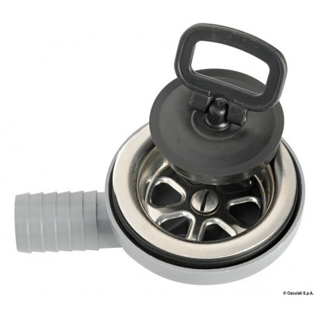 Bonde latérale à 90 Le lot de 2 - Osculati Eviers Lavabos et Robinets 8033137152856 50.186.96