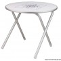 Table pliante marine haute qualité – Osculati table et pied de table  48.354.02