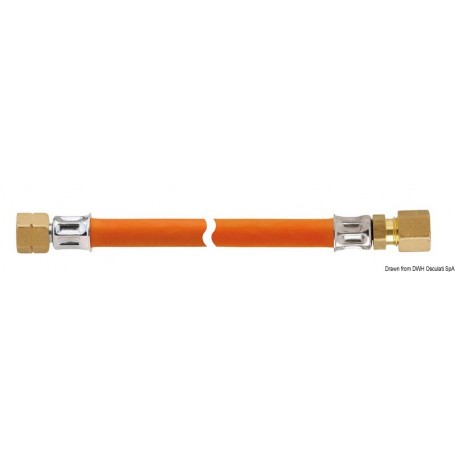 Tuyaux G 1/4 LH x RVS 8 - GOK instalation gaz 8033137152443 50.013.61