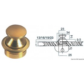 Déclic Laiton poli verni Le lot de 2 Serrures et loquets 8033137127724 38.181.04