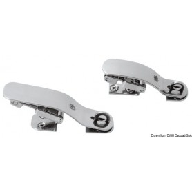 Fermeture pour coquerons SLIM - Osculati Verrou, Sauterelle et Grenouillère 8033137128271 38.208.01