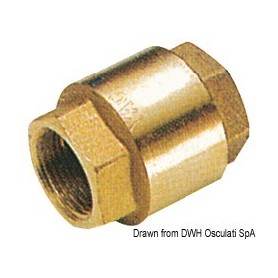 Clapets anti-retour laiton - Osculati Vannes & Raccords plomberie 8033137099632 17.232.02