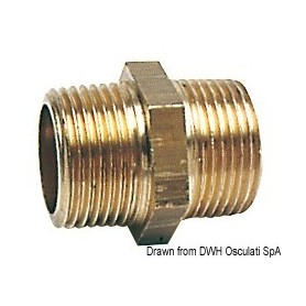 lot Niples doubles en laiton - Osculati Vannes & Raccords plomberie 8033137098994 17.225.00