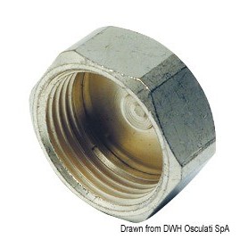 Bouchons filetés femelle laiton Vannes & Raccords plomberie 8033137098727 17.222.00