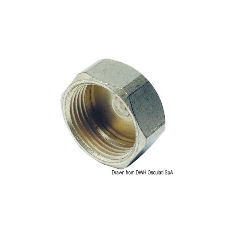 Bouchons filetés femelle laiton Vannes & Raccords plomberie 8033137098727 17.222.00