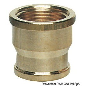 Manchons réducteurs femelle/femelle laiton - Osculati Vannes & Raccords plomberie 8033137100239 17.271.00