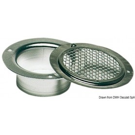 Grille entrée/sortie d’air - Osculati Ventilation 8033137000232 53.301.74