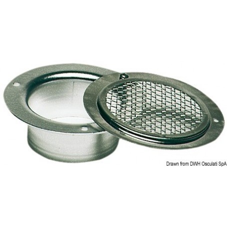 Grille entrée/sortie d’air - Osculati Ventilation 8033137000232 53.301.74
