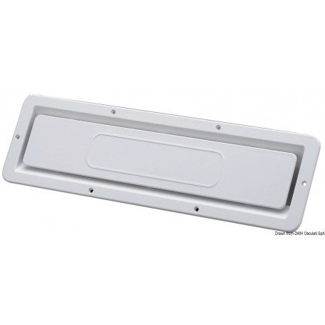 Prise d’air pour local moteur en ABS blanc et UV-résistant - Osculati Ventilation 8033137160998 53.408.00