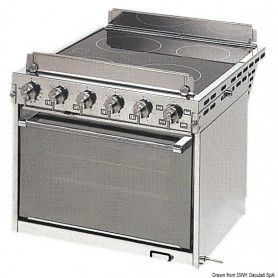 Cuisinière électrique avec four TECHIMPEX "Horizon" - Techimpex plaque chauffante et cuisinière 8033137154294 50.390.04