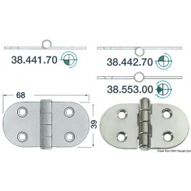 Charnières 2 mm - Osculati Charnières Haute Qualité 8033137129230 38.441.70