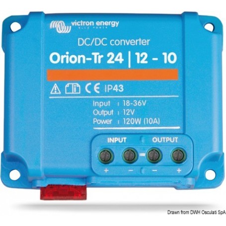 Convertisseurs de tension VICTRON Orion DC-DC IP67 - Victron Energy Chargeurs batteries & répartiteurs de charges bateau camping