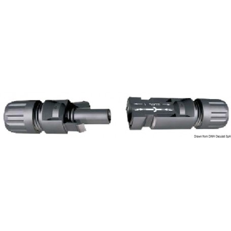 Paire de connecteurs MC4 mâle + femelle IP67 pour installation des panneaux Enecom. - Enecom Panneaux Solaires 8033137058875 12.