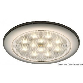 Plafonnier LED sans encastrement Procion, day/night - Osculati 13.442.15