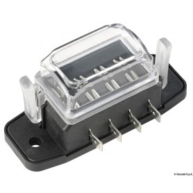Boîte pour fusibles à fiche étanche - Osculati Fusibles & Porte fusible 8033137052392 14.100.31