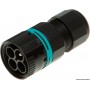 Prise/Fiche panneau ou paroi 2/3/4 pôles  - Techno Prises et allume-cigares 8033137059650 14.372.04