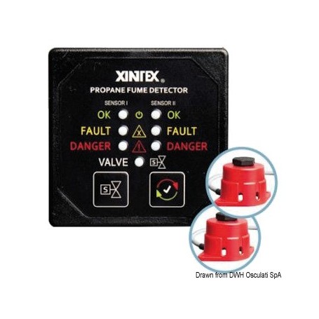 XINTEX P2BS propane fume detector - Xintex instalation gaz 8033137118951 29.788.01