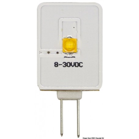 Ampoule LED - culot G4 latéral ampoule-led-basse-consommation-12-24V 8033137062377 14.450.15