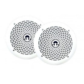 HAUT PARLEURS ETANCHES EN ABS BLANC