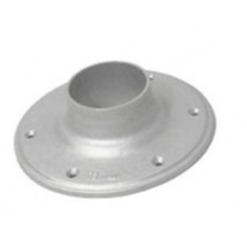 Pieds pour tables tube 80 mm amovible 