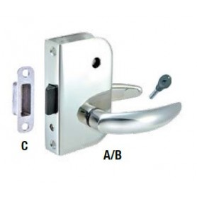 Loquet de porte inox 