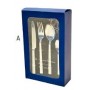 COUVERTS INOX 24 PIECES 